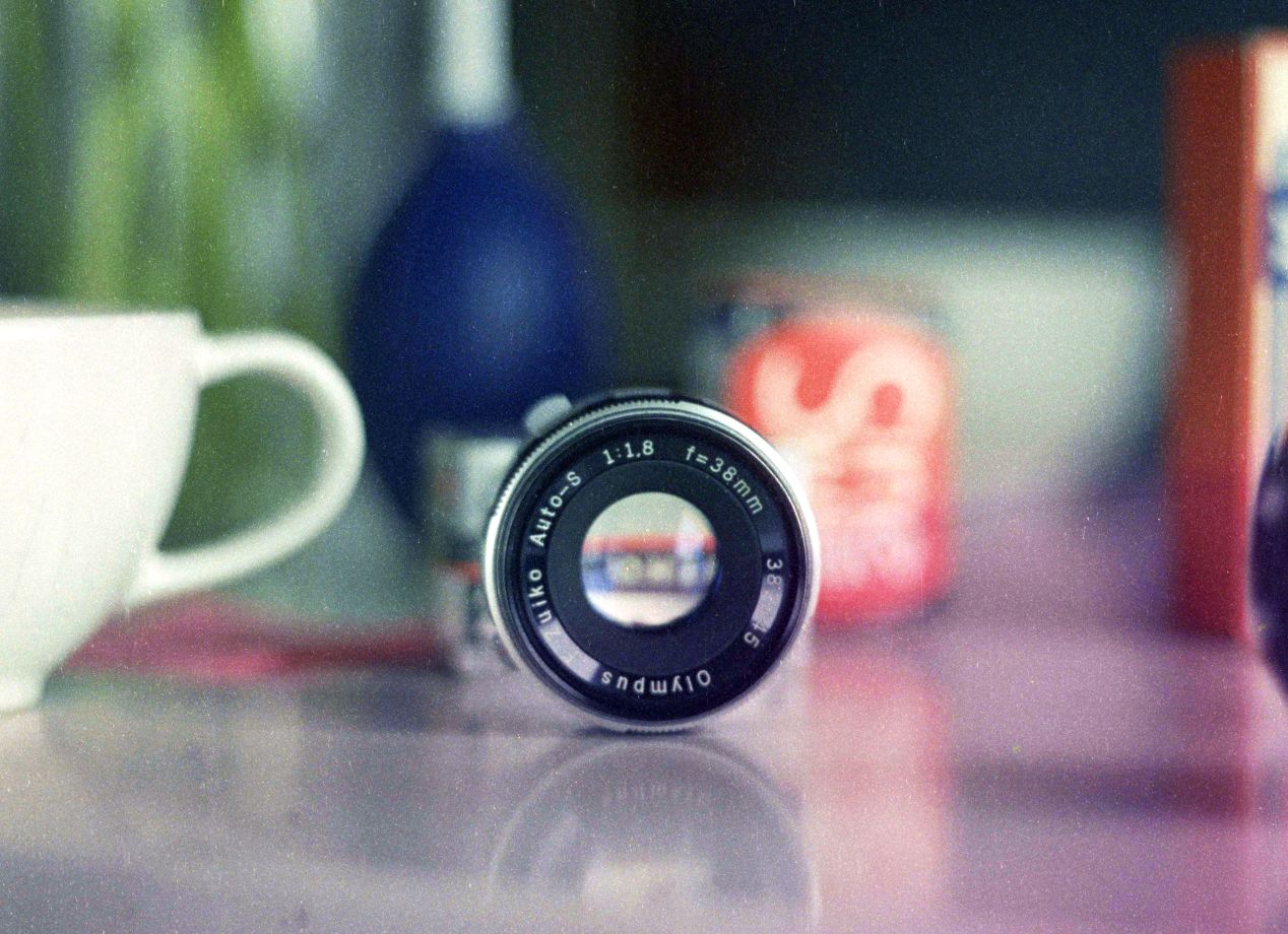 ☆完動品☆　OLYMPUS PEN-F + F.Zuiko 38mm F1.8