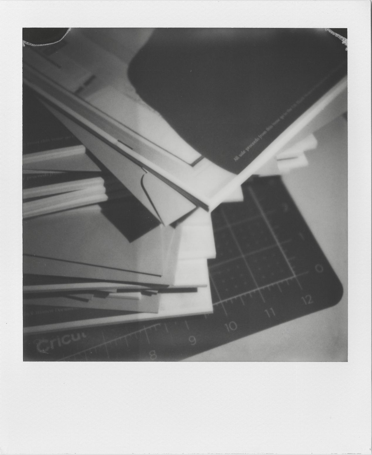 how to make perfect bound books A stack of stapled magazines with perfectly-stacked paper for that nice, flush edge.