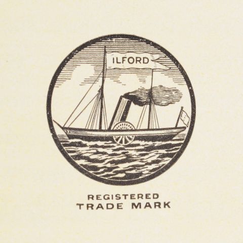 Ilford Ltd. logo from the 1930s, long before it split into the current two.