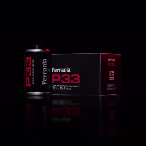 CONFIRMED: Film Ferrania releases P33: an ISO 160 black and white film.
“With a sensitivity of 160 ASA, the P33 ensures…