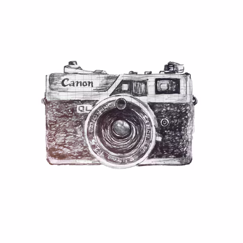 Canon Canonet QL25 is a fixed 45mm f/2.5 lens 35mm rangefinder. Launched in 1965, Japan.