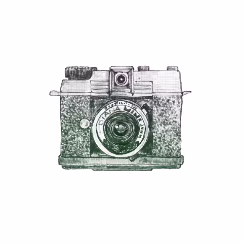 Lomography Diana Mini is a fixed 24mm f/8 lens 35mm viewfinder camera. Manual. Launched in 2007, Austria.