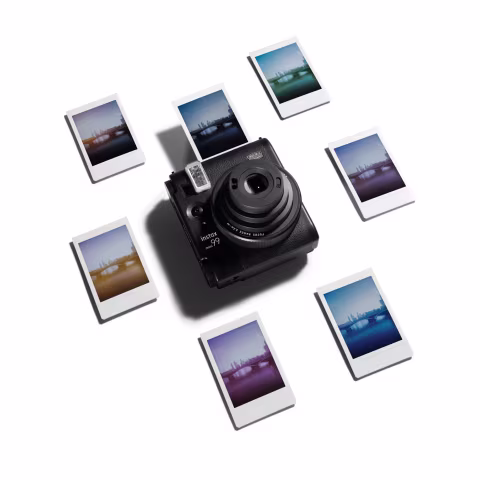 Fujifilm’s new Instax Mini 99 is a fully analogue instant film camera that uses LEDs for in-camera special effects.
We’…