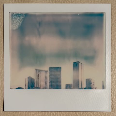 Hard to choose, Dimitri! I’ve decided on this spectra sheet which captures the beautiful tones of expired Polaroid comp…