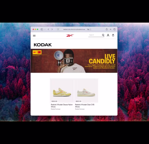 Kodak + Reebok shoes collab: JIC you haven’t had enough this week.
The new Kodacolor films sold out the hour they were…