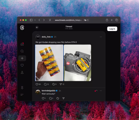 Kodak may soon release a new film: Kodacolor 100.
@dolo_foto showed off what appears to be a brick of the new 35mm Kod…