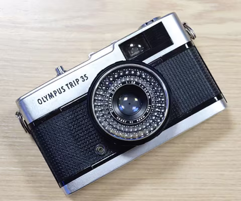 Olympus Trip 35 ~$40.