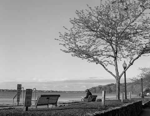 “Not Alone.” NikonFM, Ilford FP4.