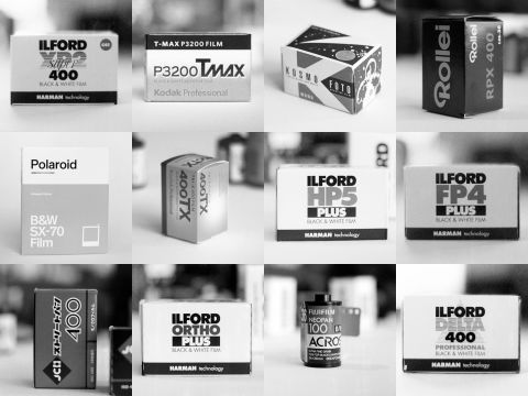 POLAROID B&W Film for I Type -  analogue photography