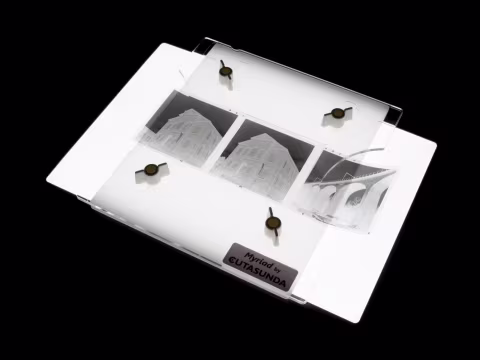 Scanning medium format with Myriad film holder.
