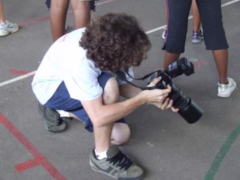 Me and the D70s at a school event.