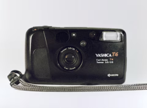 Yashica T4, a.k.a., Kyocera Slim T.