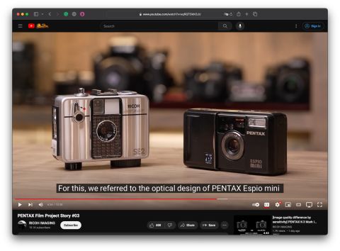 Today, Ricoh Imaging (a brand that owns Pentax) has announced that its brand-new half-frame film camera will have its l…