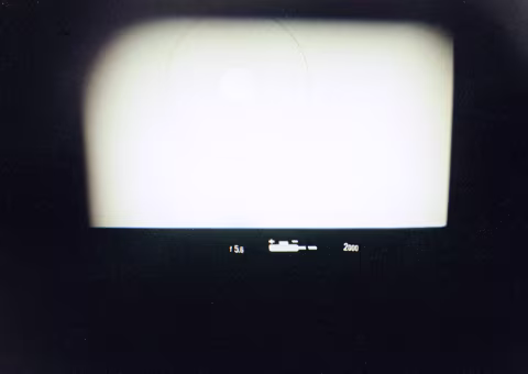 A view through the Photomic DP-1 finder.