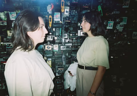 Sample photo shot on LomoApparat Alexanderplatz by a Lomography Staff member with the Splitzer filter on Lomography Lom…