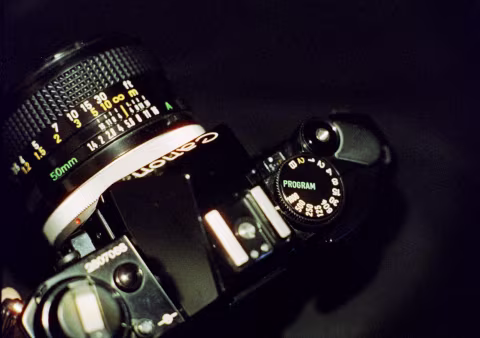 Canon AE-1 Program.