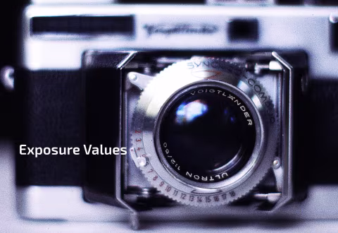 Voigtländer Vitessa L3 uses exposure values for shutter speed and apertures. These numbers are meant to be transferred from the light meter.