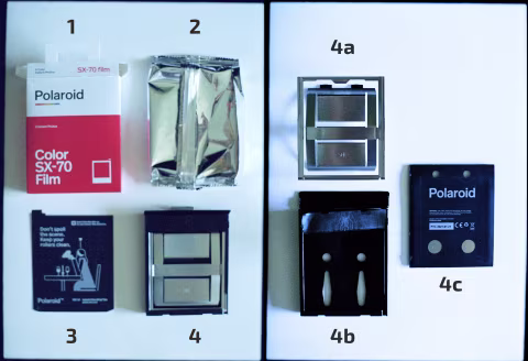 How to Recycle Used Polaroid Film Cartridges
