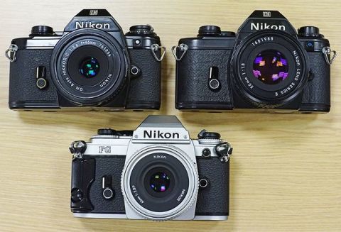 Nikon EM ~$50 and Nikon FG ~$100.