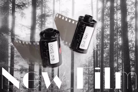 New Hand-Rolled Film: Cinema Shorts BW 200 & BW 3200
