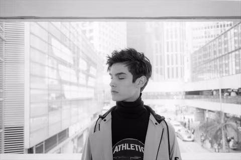 Victor, from Brazil, model, dreams above all to be happy. He also wants to have good friends, to be a good model and to make his family happy.