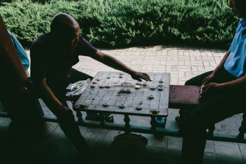 Upper two: Barcelona. Last two: Beijing.