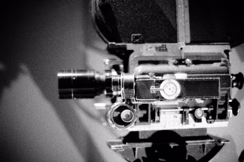 Mitchell BNC Camera — Side View.