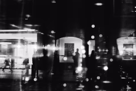 Starlight. Kodak Tri-X, pushed to 1600.