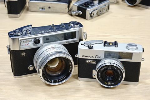 Yashica Lynx 14E ~$60. Next to Konica C35 ~$25-40.