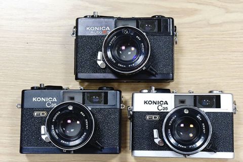 Konica C35 FD ~$125.