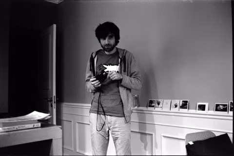 April 2, 2020. Norayr after shooting me with Nikon L35 AD.
