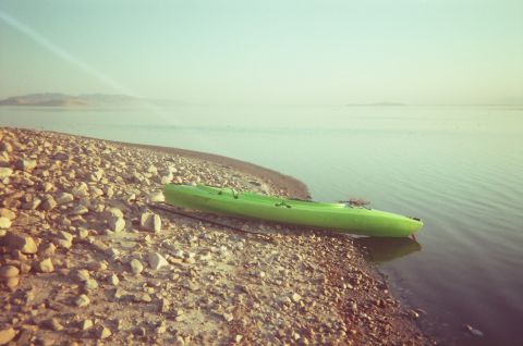 West Jetty, Antelope Island Marina.