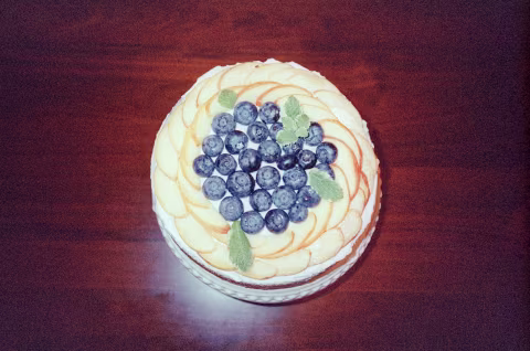 Betty’s berry chantilly cake.
