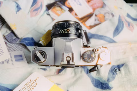 Pentax MX top plate.