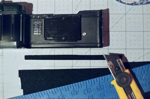 How to Replace Light Seals on a Film Camera
