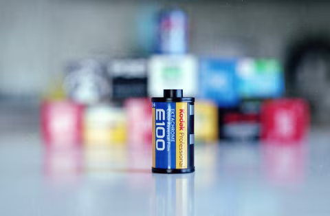 Kodak Ektachrome film in 35mm. It already looks like a battery.