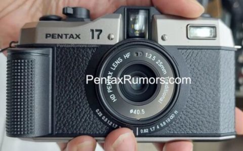 We now know what the new Pentax half-frame film camera looks like! It’s the first 35mm film camera from a major manufac…