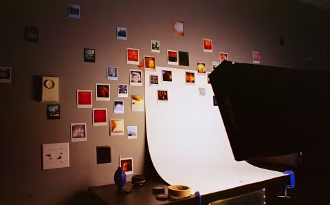 Cinema Shorts (Kodak Vision 3) 500T with Nikon F2 and Nikkor 28mm 1:3.5, lit with Amaran F21x set to 3200°K. Inverted with film Q.