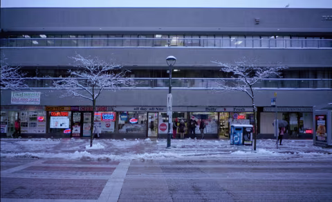 Rollei Prego 100WA with Portra 400 after some cropping and perspective correction.