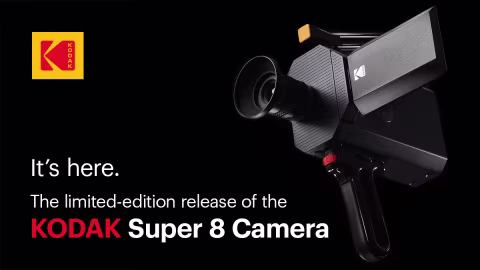 Kodak has just announced that they are working on a Super 8 camera with an extended gate, interchangeable C-Mount lens…