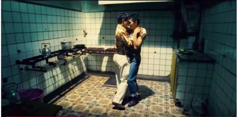 Wong Kar-wai scene of “In The Mood For Love,” 2000.