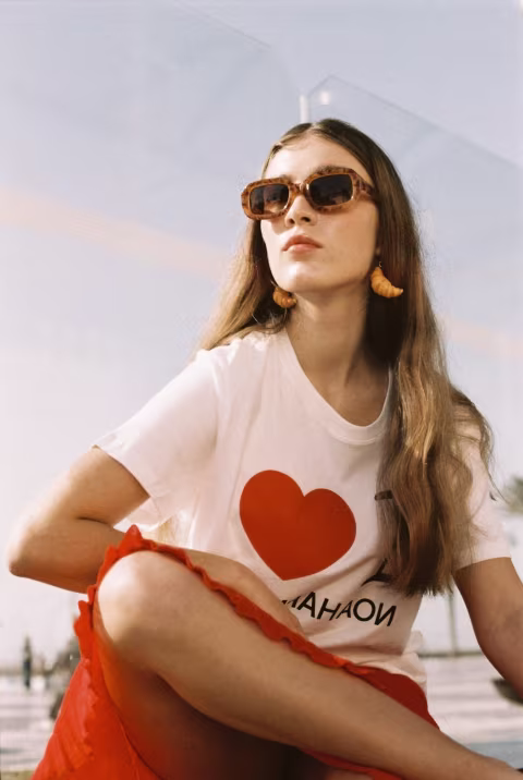 One more portrait of Maria Caparros-Martinez by Maria Nilova shot on Lomochrome Color’92 Sun Kissed.
