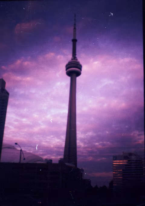 Diana Mini with LomoChrome Purple. Toronto, 2012.