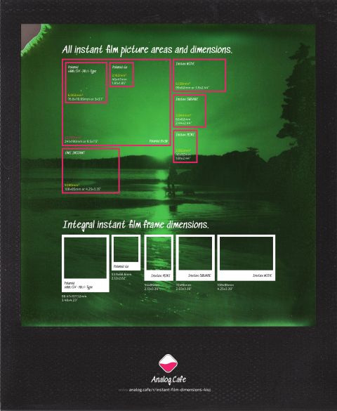 Instant Film Dimensions