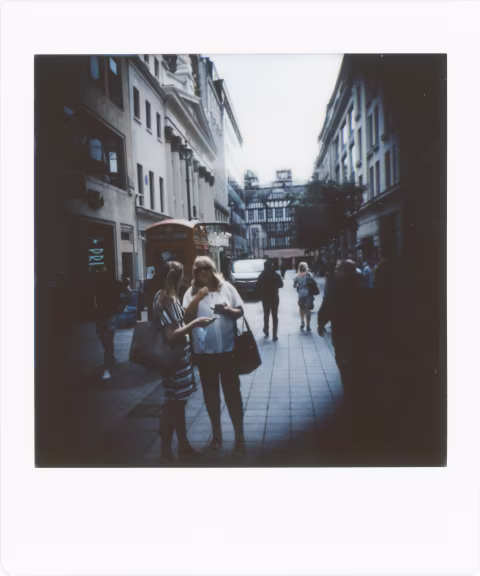 Photograph 14: side street, Oxford Circus.