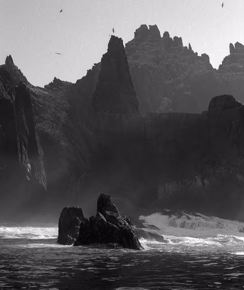 The North Side
Little Skellig
Ilford FP4, Olympus OM2n