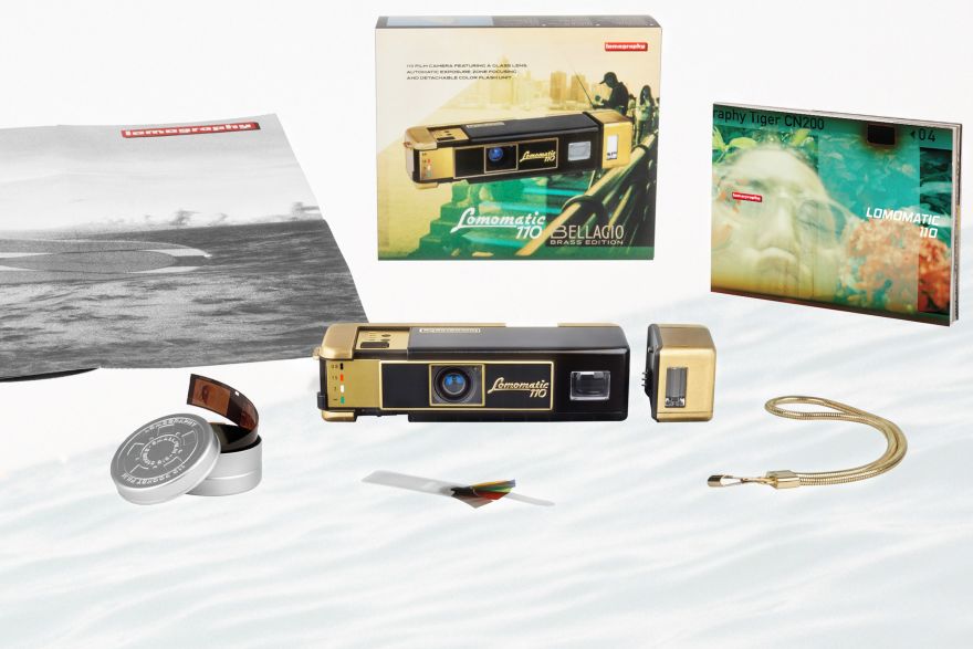 Lomography Lomomatic 110 Film Camera 'Bellagio Edition' 中古良品