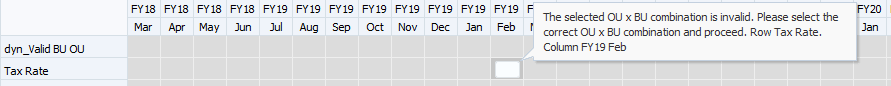 Hyperion Planning Validation Rule Invalid Intersections