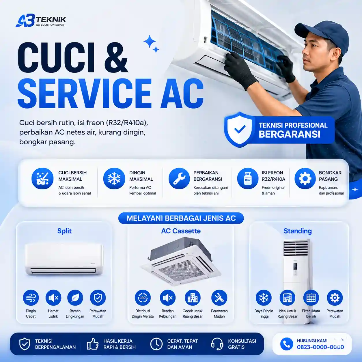 Service AC Makassar