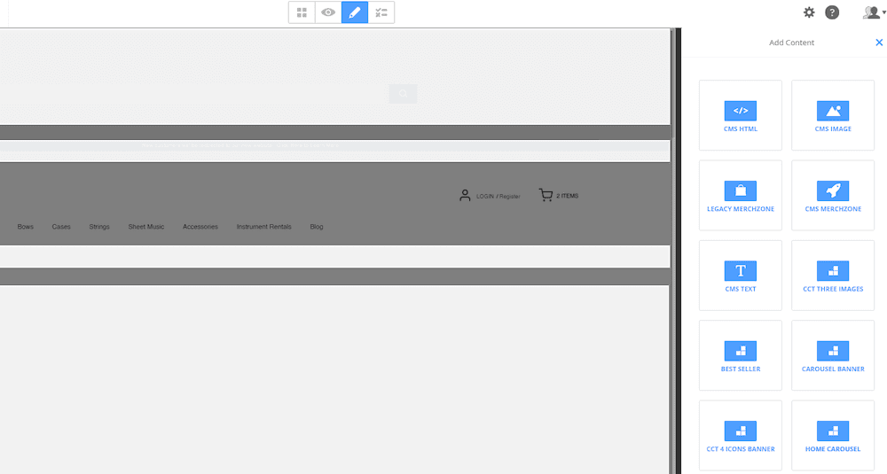 NetSuite SuiteCommerce SMT Editor Content Blocks